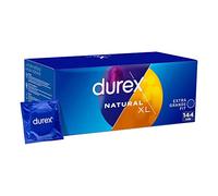 Durex Preservativos Originales Naturales Natural Plus Talla XL - Pack 144 Condones