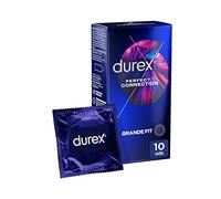 DUREX PERFECT CONNECTION EXTRA LUBRICACION SILICONA 10 UNIDADES