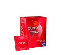 Durex Preservativos Sensitivo Suave para Mayor Sensación - 24 condones