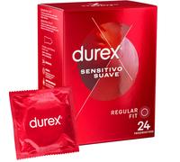 DUREX Sensitivo Suave 24 Unidades - Preservativos Ultra Finos Para Máxima Comodidad
