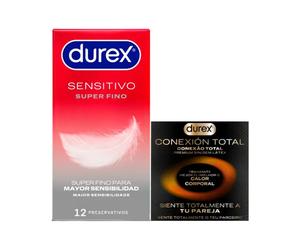 Durex Sensitivo Super Fino + Conexión Total Pack