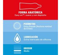 Durex Sensitivo XL 10uds.