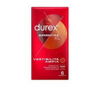 Durex Supersottile XL Profilattico Vestibilità Ampia, 6 preservativi