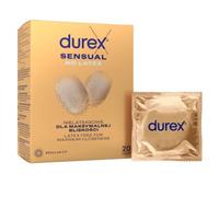 Durex Sensual No Latex Thin, Latex-Free Condoms - 20 Pieces