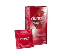 Durex Thin Feel Extra Thin, 10 condones, 42 g