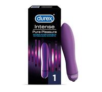 Durex Vibrador Mini Intense Orgasmic Pure Pleasure, Dildo Consolador Clítoris Mujer, Estándar
