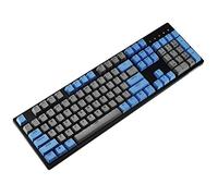DURGOD Taurus K310 Teclado mecánico grande para juegos - 104 teclas - PBT de doble disparo - NKRO - USB tipo C (marrón cereza, negro, ANSI/US)