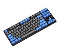 DURGOD Taurus K320 TKL - Teclado mecánico USB-C con cable para oficina/juegos - Cherry MX Brown | 87 teclas ANSI US American Layout - Negro carbón