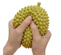 Durian Fidget Toy, Slow Rebound Squeeze Stress Relief, Flexible Soft Sensory Hand Game with Texture System, Durable PU Foam Toy, Cute Food Shape Design Gadget, Kids Adults for Daily Play