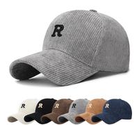 DURINM Gorra de Béisbol Vintage Unisex Sombrero de Sol de Pana Gorras Hombre Modernas Estilo Único en Gorra De Hombre y para Todas Las Ocasiones