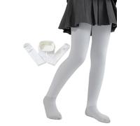 DURINM Mallas con Forro Polar para Niñas Medias Termicas Opacas de Invierno con forro suaves y gruesas para bailar con pies niños casual baile escuela ballet