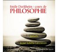 Durkheim : Cours De Philosophie (audiolibro)