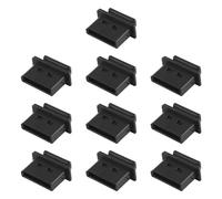 Durlo 10 tapas protectoras para puerto de pantalla DP hembra, protección contra el polvo para conector DisplayPort.