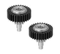 Durlo 2 Piezas De Repuesto De Engranaje De Transmisión Del Extrusor, Engranaje De Aleación De Acero Endurecido DLC Para Impresoras 3D K1/K1C/K1 Max/Ender-3 V3/V3 Plus