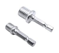 Durlo Adaptador De Taladro Hexagonal De 2 Piezas M10+M14 Para Llave Eléctrica a Mandril De Conexión Rápida De Alto Torque Para Atornillador De Impacto (adaptador De 1/4)