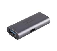 Durlo Adaptador Extensor De Señal USB A a USB A, 10 M/32,8 Pies, Conector De Datos De Carga De 5 Gbps Con Puerto De Alimentación C De 15 W.