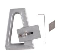 Durlo Kit de corte para pisos de plástico PVC: herramienta de borde recto de aleación de aluminio y herramienta de corte manual para pisos de PVC, madera y caucho.
