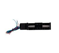 Durlo Mini actuador lineal de riel de 50 mm - Tornillo T6x1 con motor paso a paso NEMA11, recorrido efectivo de 50 mm para fresadora CNC (ejes X/Y/Z)