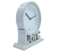 Durlo Reloj de escritorio vintage, reloj de mesa, reloj de pie, reloj de repisa para sala de estar, pasillo, dormitorio, loft, dormitorio, oficina en casa, hogar