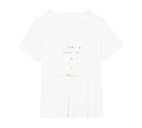 Durmiendo bajo Las Estrellas: Aventura de Camping Camiseta, Mujer Tallas Grandes, Blanco, 2XL Grande