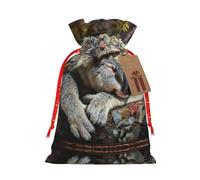 Durmiendo Koala Cap - Bolsa de cordón resistente de 8.3 x 11.8 pulgadas, bolsa de regalo moderna y práctica para necesidades diarias, 1 unidad