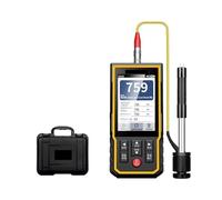 Durmómetro Portátil Probador de dureza Leeb, durómetro portátil, medidor metal for moldes, placas acero y tuberías(A)