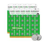 DURNERGY SR626SW - Batería de reloj 100 unidades, pilas alcalinas AG4, batería de reloj 377/376, baterías LR626 de 1,5 V 377A