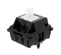 DUROCK POM Interruptores lineales de piano, interruptor de teclado de 63.5 g, sonido más profundo, rendimiento súper suave, 5 pines interruptores de teclado mecánicos (POM Piano 63.5 g lubricado, 90 unidades)