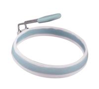 Duroecsain Anillos de huevo para freír, anillo para hornear huevos fritos | Círculos de huevos de silicona para freír huevos de 4 pulgadas - Accesorio de cocina redondo antiadherente Utensilio de