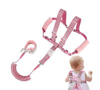 Duroecsain Arnés para niños, muñequera antipérdida, ajustable, reflectante, antipérdida, conexión de muñeca para viajes, niños, niñas, pasear al aire libre