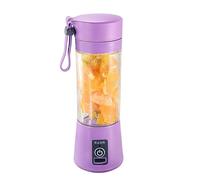 Duroecsain Batidora de Vaso Personal | Licuadora Eléctrica con Carga USB para Frutas - Batidora Portátil Recargable | para Viajes Cocina Restaurante Apartamento Dormitorio Oficina Picnic