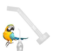 Duroecsain Bird Waterer und Feeder, Vogelwasserflasche Feeder | Vogelheimer Wasserspender Füllstoff - Long Trinker Injector Shot Cage Accessories, Haustierbedarf für Lovebirds Canary Finch