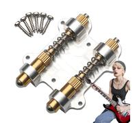 Duroecsain Bloqueador De Trémolo Para Guitarra,Estabilizador Para Trémolos De Guitarra Eléctrica - Ajustador Con Función De Reinicio, Asistente Para Instrumentos De Cuerda Para Músicos Y Principiantes