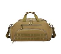 Duroecsain Bolsa para Gimnasio,Mochila para Artículos De Aseo - Resistente al Agua 45L Gran Capacidad Portátil Bolsa de Bandolera con Compartimento para Zapatos para Entrenamiento Viaje Gimnasio