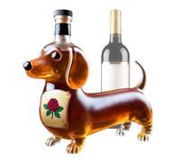 Duroecsain Botella de whisky - Botella con forma de perro salchicha para whisky y licores | decantador coleccionable, idea de regalo para salón, fiesta de inauguración de la casa, cumpleaños