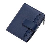 Duroecsain Carteras Mujer de Cuero,Carteras Mujer de Cuero - Linda Señoras | Adolescentes Titular de Tarjeta de Crédito | Titular de Tarjetas de Visita Tendencia, Organizador de Efectivo, Cartera, azul