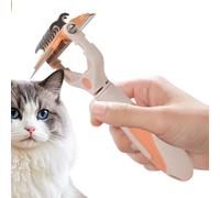 Duroecsain Cepillo Para Cerdas De Gato,Cepillo Desenredante Para Gato De Doble Cara | Desenredar Doble Cara Para Nudos Cerdas Cuidado Hogar Cuidado Pre-Baño Animal