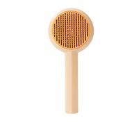 Duroecsain - Cepillo para perros que pierden sus pelos, peine limpiador para perros, accesorios de aseo portátiles, peine desenredante y masajeador, para gatos y cachorros
