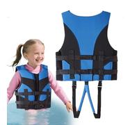 Duroecsain Chaleco de Natación | Chaleco De Natación Ajustable para Piragüismo Infantil - Ayuda para Natación en Lago Playa Pesca Kayak Piscina Parque Acuático