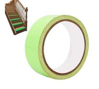 Duroecsain Cinta luminosa en la oscuridad | Cinta adhesiva verde fluorescente de PVC,Material luminoso nocturno resistente para marcar el hogar y decoraciones de Halloween