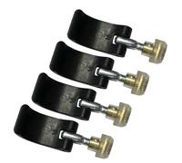 Duroecsain Clips de cierre para bastón de senderismo, cierre rápido, repuesto para bastones de trekking, accesorios de bastón de escalada, abrazadera de fijación para montañismo, senderismo, exterior