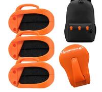 Duroecsain Clips para caña de ,4 piezas soporte organizador elástico | Soporte para caña de mosca, para playa, orilla, pontón, piscina, hielo, agua salada, surf, viaje