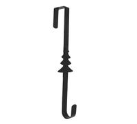 Duroecsain Colgador de para árbol de Navidad, gancho de metal para corona de Adviento, soporte robusto para carteles de bienvenida interior y exterior como decoración para las estaciones