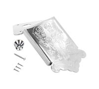 Duroecsain Cordal de Mandolina | Piezas de Cordal de Mandolina 8 Cuerdas con Hebilla y Tornillo,Piezas de Repuesto de Instrumentos Musicales | para Escuela Principiantes Festival Fiesta Rendimiento