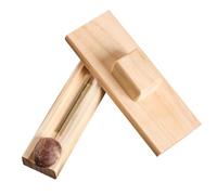 Duroecsain Cortador de castaña, abrelatas de castaño - Herramienta de galletas de castaño de madera - Descortadores de cascanueces, Clip abierto de castaña, herramienta de cascanueces multifuncional