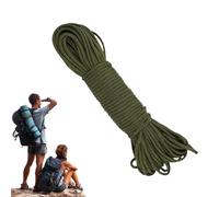 Duroecsain - Cuerda de suspensión para Supervivencia, Cuerda de Alta Resistencia para Escalada | elástica Impermeable de 227 kg, 31 m, para Senderismo, Exterior, Camping,