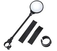 Duroecsain Espejo de bicicleta laterales, espejo del manillar | Ajustable Rublable Bike Mirror Handlebar - Ángulo angulado Absorción de scratch Resistente a la seguridad retrovisor para los
