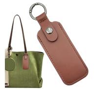 Duroecsain Funda USB | Flash Drive Funda de almacenamiento de piel sintética | Bolsa de almacenamiento para memorias y accesorios electrónicos para organizar la mochila de trabajo de oficina