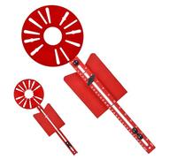 Duroecsain Jigs de enrutador para carpintería, soporte de ritmo de molienda de enrutadores | Herramienta de enrutador de aleación de aluminio | Hardware de gabinete ajustable multifuncional, cortador