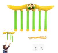 Duroecsain Juego de desafíos de reflejos | juego de desafío de velocidad de mano | juego de entrenamiento de reacción de coordinación mano con 3 niveles de velocidad y mando a distancia para niños